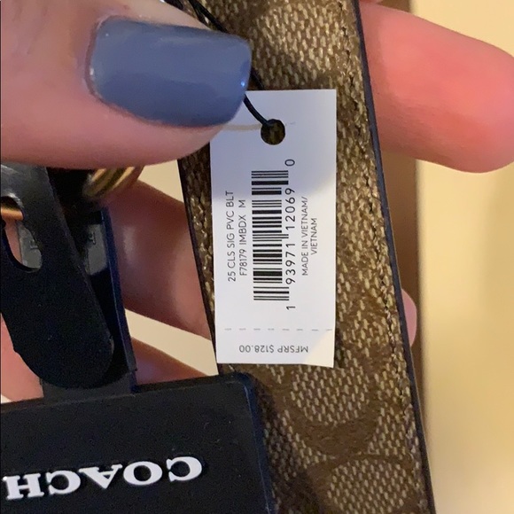 NWT coach belt size medium - Picture 3 of 4
